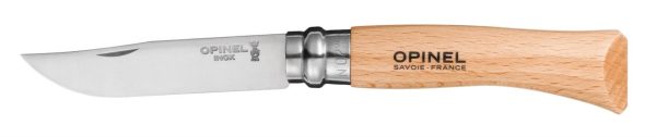 Opinel No. 7 Stainless Steel Beechwood Blister Pack