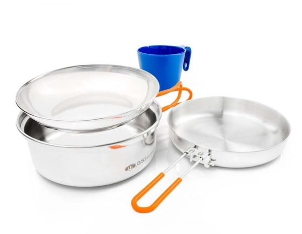GSI Glacier Stainless Mess Kit