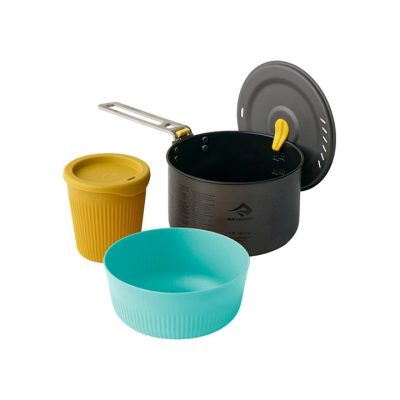 Sea to Summit Frontier 3 Piece Ultralight One Pot 1 Person Cook Set