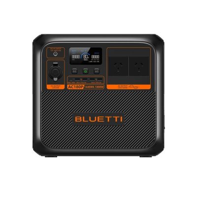 BLUETTI AC180P Solar Portable Power Station | 1,800W 1,440Wh, AC180P| 1800Wï¼Œ1440Whï¼ŒPower Station