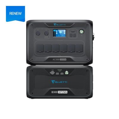 BLUETTI AC300 + B300 | Home Battery Backup( Renew)