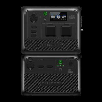 BLUETTI AC60 + B80 | Home Battery Backup, AC60+B80 | 600W, 1209Wh Power Kit