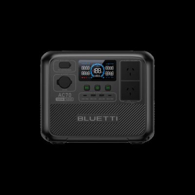BLUETTI AC70: Unleash 1000W Power for Limitless Adventures, AC70 | 1000W, 768Wh Power Station
