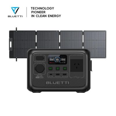 BLUETTI AC2A: Your Travel Companion for On-the-Go Power, AC2A+SP200L | 300W, 204Wh 200W Solar Kit