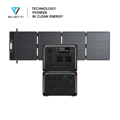 BLUETTI AC60 + B80 | Home Battery Backup, AC60+B80+SP200L | 600W, 1209Wh, 200W Solar Kit