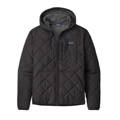 Patagonia Diamond Quilted Bomber Mens Insulated Hooded Jacket