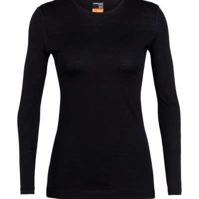 Icebreaker Oasis 200 Womens Long Sleeve Thermal Base Layer Crewe
