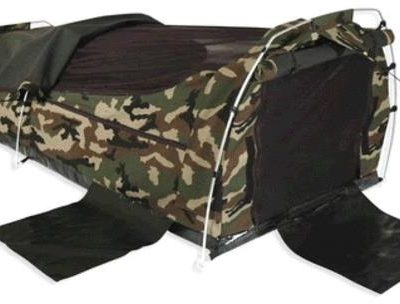 Sahara Nomad King Single Dome Canvas Swag & Bag