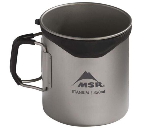 MSR Lightweight Titanium Cup with Silicone Lip