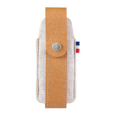 Opinel Large Outdoor Leather & Felt Sheath w/ French Flag