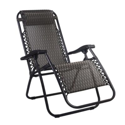 Garden Outdoor Portable Recliner - Grey