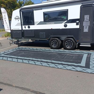 Alfresco 4m x 2.4m recycled poly mat