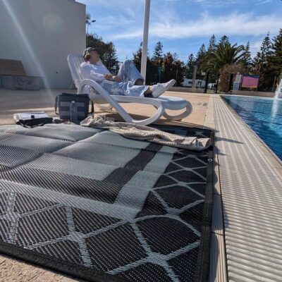 Alfresco 1.8m x 1.8m Recycled Poly Camping Mat