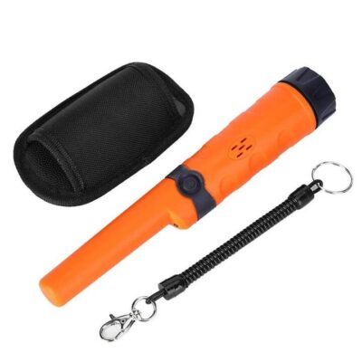 Waterproof Metal Detector with Adjustable Sensitivity - Orange