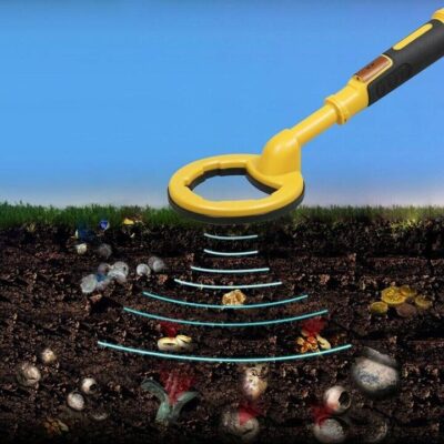 Waterproof 2-in-1 Underwater Metal Detector - 60m Submersible