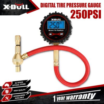 X-BULL Digital tire pressure gauge 250PSI Tyre Air Pressure Car Motorcycle LED