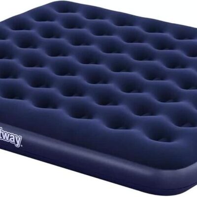 Bestway 2.03m x 1.83m x 22cm Air Mattress King Inflatable Air Bed Indoor/Outdoor Heavy Duty Durable Camping