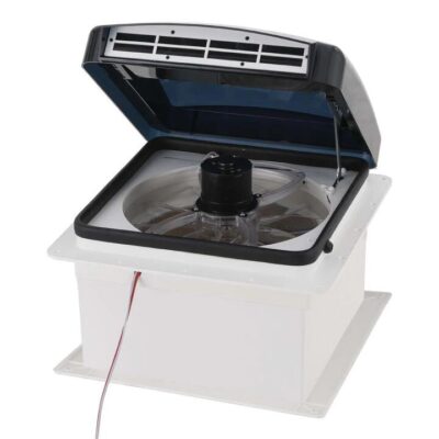 Weisshorn Caravan Air Vent Roof Hatch 12V Shower Fan Reversible Airlfow Rainy Use Camper