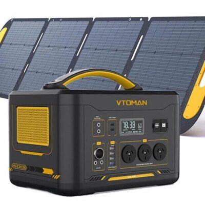 Jump 1500X 1500W Solar Generator + 220W Panel AC/DC