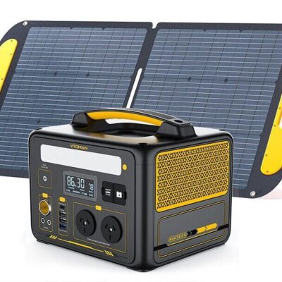 Jump 600X 600W Power Station 110W Solar Panel 10A AC/DC