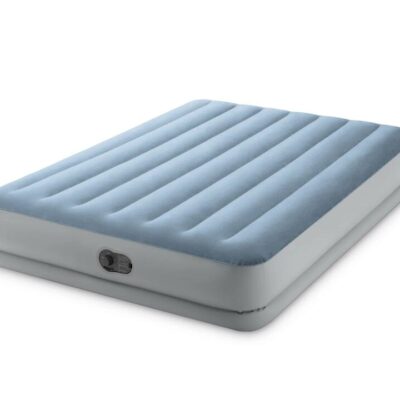 INTEX Queen Dura-Beam� Plus Comfort 14" Air Mattress w/ Built-In USB Pump 64159