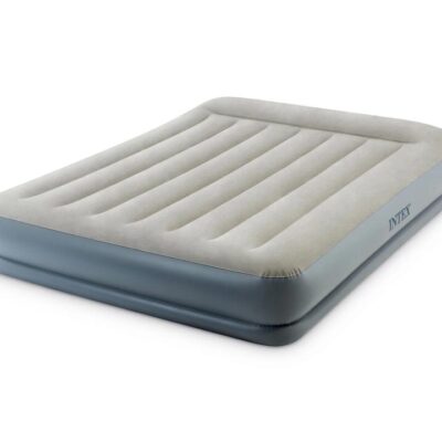 INTEX Queen Dura-Beam� Air Mattress w/ Built-In USB Electric Pump 64118