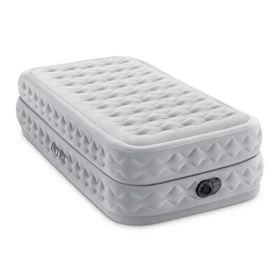 Intex Single Dura-Beam Deluxe Supreme Air-Flow Air Mattress 51cm 64488