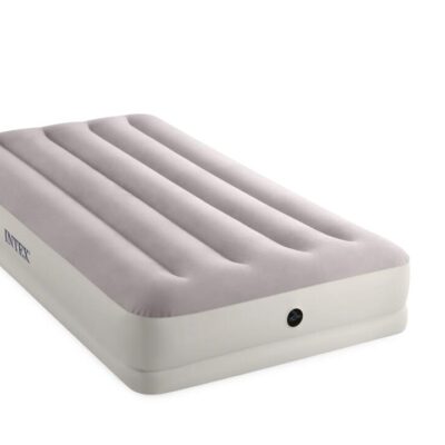 Intex Single (Twin) Dura-Beam Prestige Mid-Rise Airbed w/ USB150 Pump - 64177