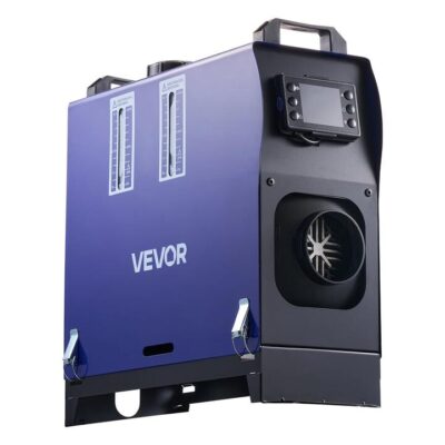 VEVOR Diesel Heater, 8KW, DC 12V/24V, All in One Portable Diesel Air Heater with Remote Control and LCD Screen, Fast Heating Low Noise, 5 L Fuel Tank