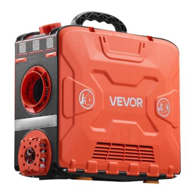 VEVOR Diesel Heater, 8KW, DC 12V, All in One Portable Diesel Air Heater with Bluetooth APP Control, Remote Control and LCD Screen, 4.5 L Fuel Tank for