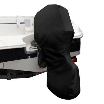 Seamanship Full Outboard Boat Motor Engine Cover Dust Rain Protection 100hp -150hp 600D Black