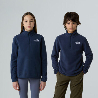 The North Face Teen Glacier Â¼ Zip Pullover