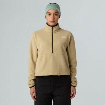 The North Face Women's Glacier Fleece Â½ Zip Short Jacket