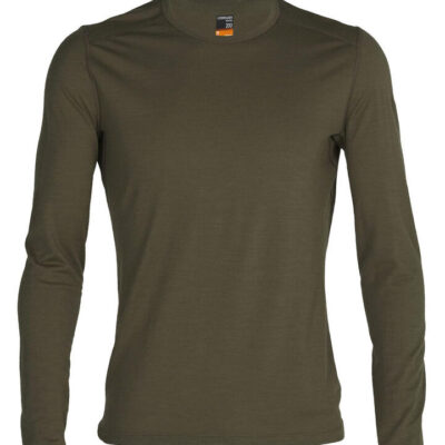 Icebreaker Merino 200 Oasis Long Sleeve Crewe Thermal Mens Top