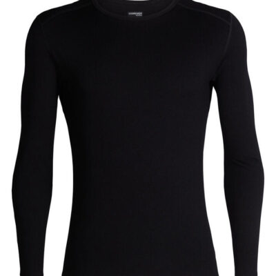 Icebreaker 260 Tech Mens Long Sleeve Merino Thermal Crewe