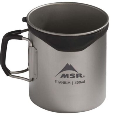 MSR Lightweight Titanium Cup with Silicone Lip