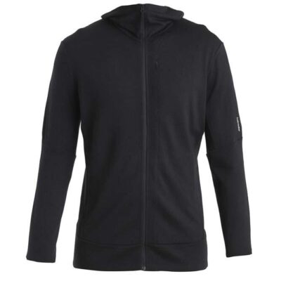 Icebreaker Merino 260 Quantum Long Sleeve Zip Mens Hoodie