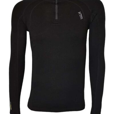 XTM Merino Mens Zipneck Base Thermal Top