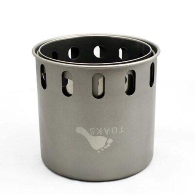 TOAKS Titanium Backpacking Wood Burning Stove
