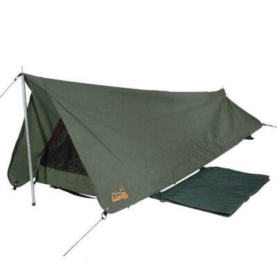 Sahara Rover Deluxe King Single Traditional Canvas Swag & Bag