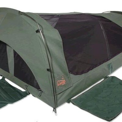Sahara Wanderer Deluxe Double Dome Canvas Swag & Bag
