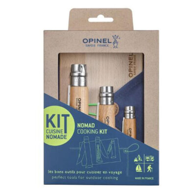 Opinel Nomad Outdoor Cooking Kit Knife Set