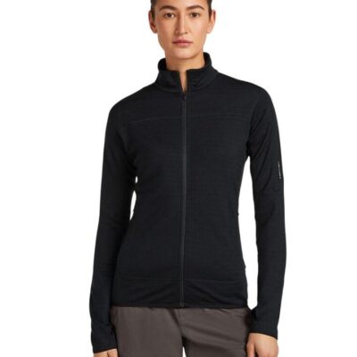 Icebreaker Merino Blend 300 RealFleece Descender LS Zip Womens Jacket