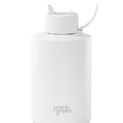 Frank Green Reusable Ceramic Water Bottle w/ Flip Straw Lid